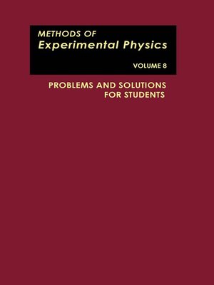 cover image of Problems and Solutions for Students